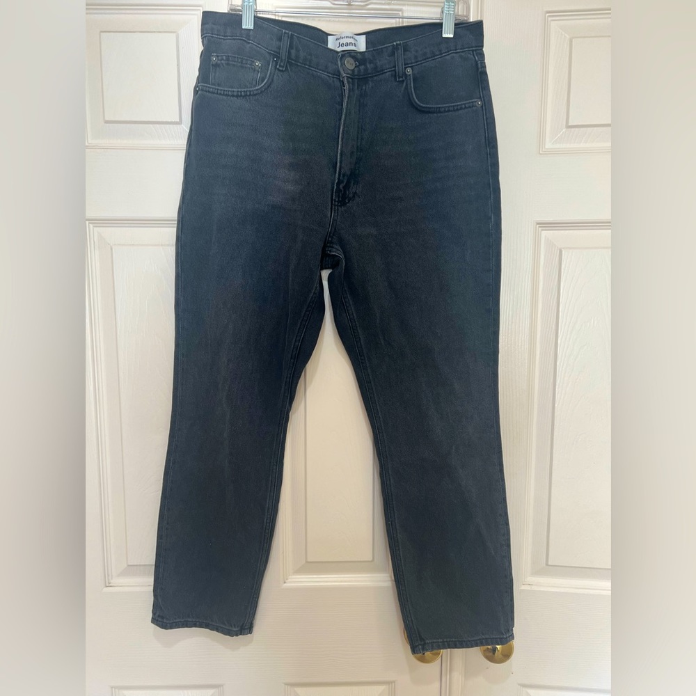 Black‎ Straight Leg Reformation Jeans